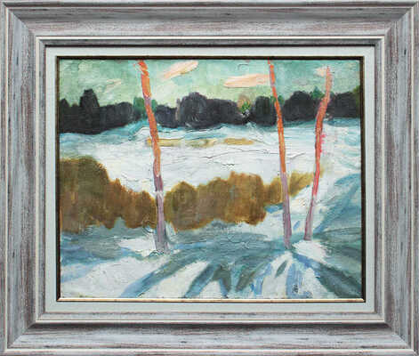 Сафонов Вениамин Алексеевич. Зима